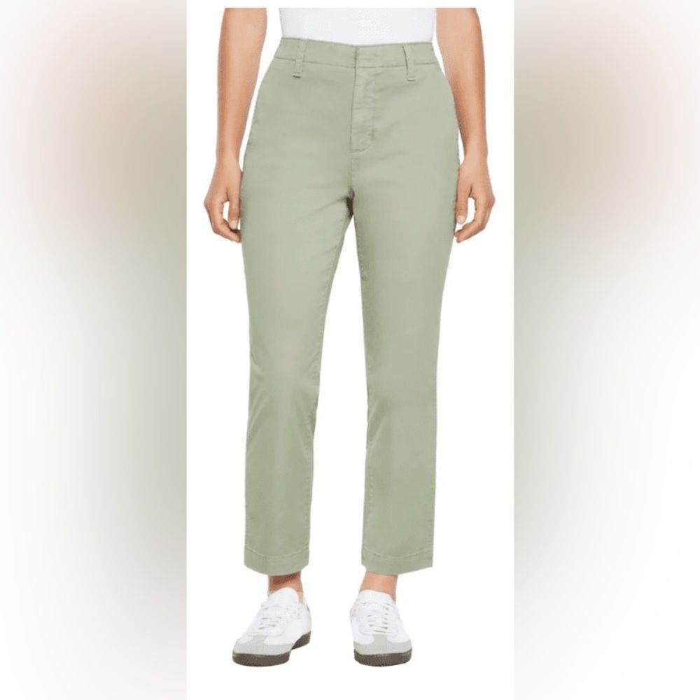 NWT GAP Green Slim Ankle Pants Size 8
